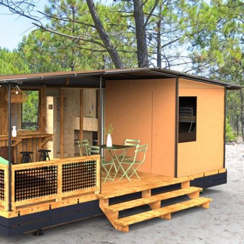 MOBILHOME 5 personnes - Tiny lodge 2 Chambres 5 Personnes