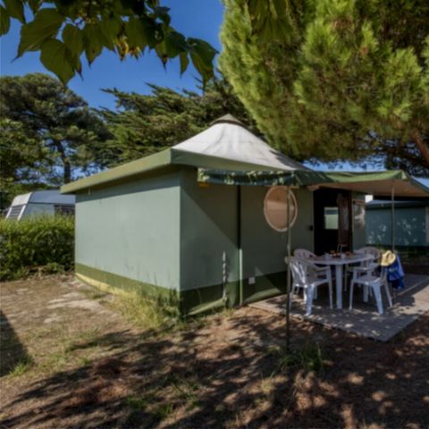 BUNGALOW IN TELA 5 persone - Bungalow in tela con 2 camere da letto 5 persone Sanitarizzato