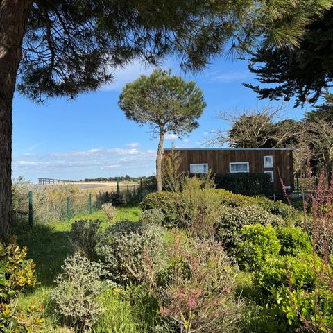 Glamping 2 persone - Karlotte Vue Mer Premium 23m² -2 camere da letto - Terrazza -TV -Clima - Plancha- con bagno - Prezzo per 2 persone