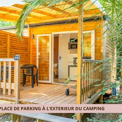 BUNGALOW 2 personnes - MH 1 ch MITOYEN CONFORT - 2 personnes