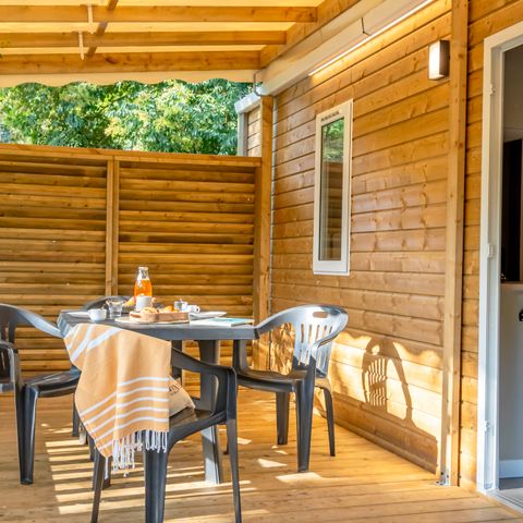 Stacaravan 4 personen - MH 2 slaapkamers PREMIUM - 4 slaapplaatsen