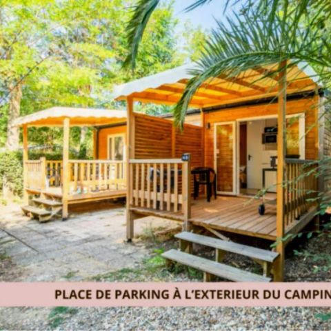 BUNGALOW 2 personnes - Mobil-home 2 Pièces 2 Personnes Climatisé + TV