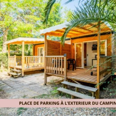 Stacaravan 2 personen - Stacaravan 2 Kamers 2 Personen Airconditioning + TV