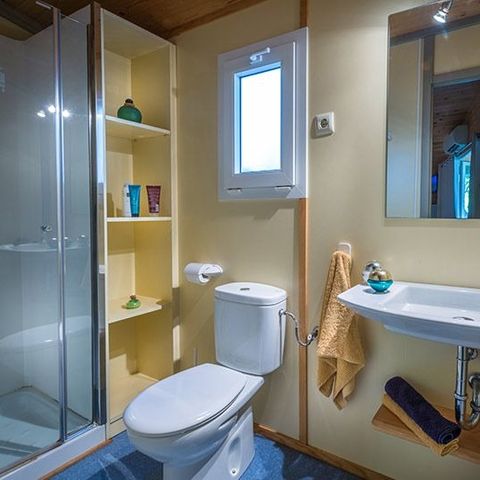 Bungalow 5 Personen - BUNGALOW STEL 5 PLUS + Klimaanlage + Auto 5 Personen.
