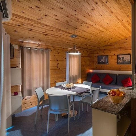 Bungalow 5 personen - BUNGALOW STEL 5 PLUS + Airconditioning + Auto 5 pers.