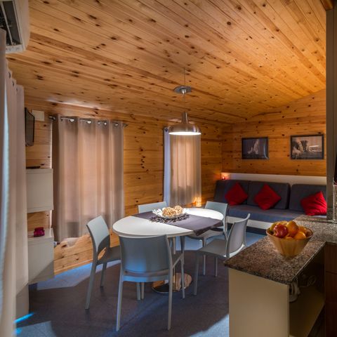 Bungalow 5 Personen - BUNGALOW STEL 5 PLUS + Klimaanlage + Auto 5 Personen.