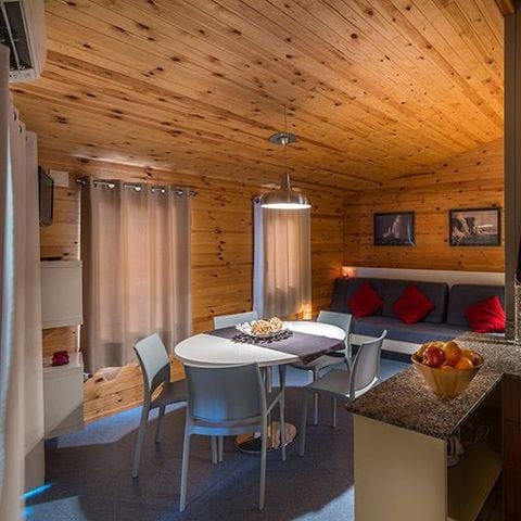 Bungalow 5 Personen - BUNGALOW STEL LUXE-5 Klimaanlage + Auto 5 Pers.