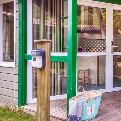 Bungalow 5 Personen - BUNGALOW STEL-5 +Klimaanlage + Auto 5 pers.