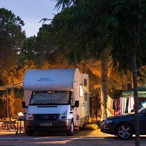 PARCELA - SITIO (coche + tienda/caravana + electricidad 5A) 1/6 pers