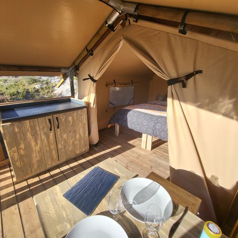 LODGE 2 personen - Cézanne neergestreken hut