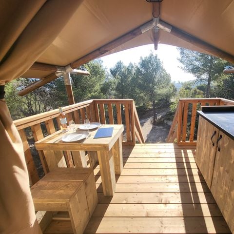 LODGE 2 personen - Cézanne neergestreken hut