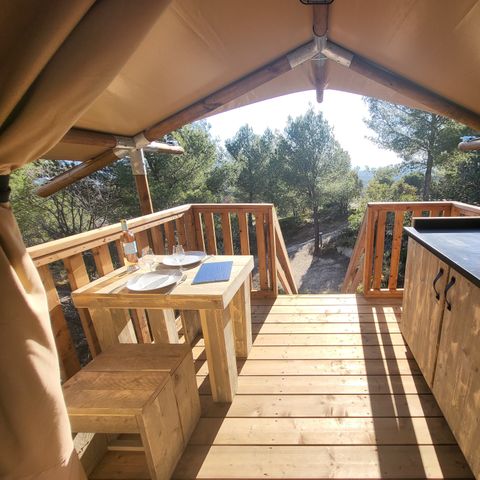 Lodge 2 persons - Cézanne perched lodge