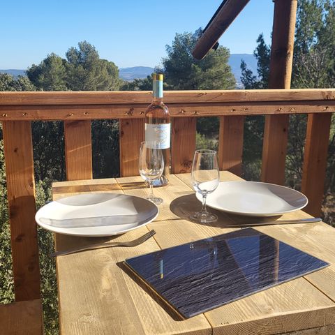 LODGE 2 Personen - Hochsitzlodge Cézanne