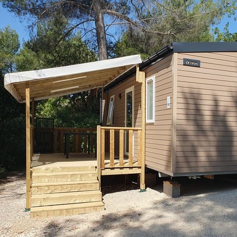 MOBILHOME 4 personnes - Climatisé 2 chambres jusqu'à 4 personnes