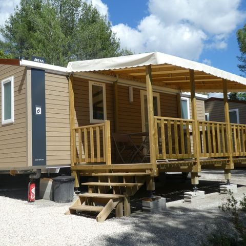 BUNGALOW 6 personnes - Climatisé 2 chambres jusqu'à 6 personnes