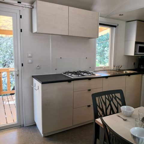 CASA MOBILE 6 persone - 2 camere da letto climatizzate per un massimo di 6 persone