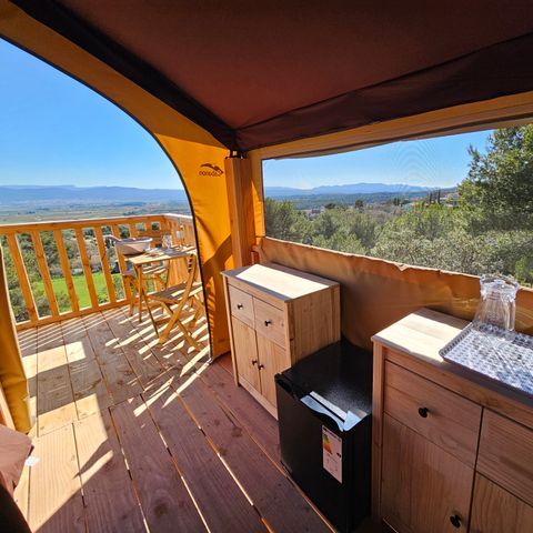 AUßERGEWÖHNLICHE UNTERKUNFT 2 Personen - Hütte "Sainte-Victoire" Panoramablick