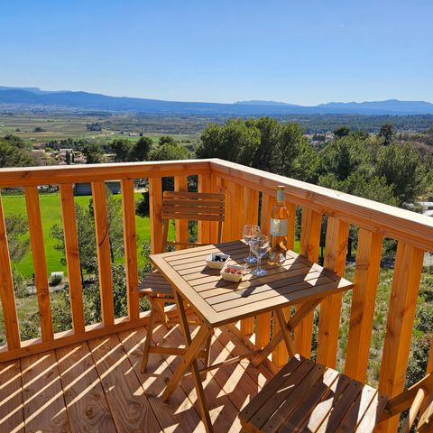 Alojamiento 2 personas - Cabaña "Sainte-Victoire" vista panorámica