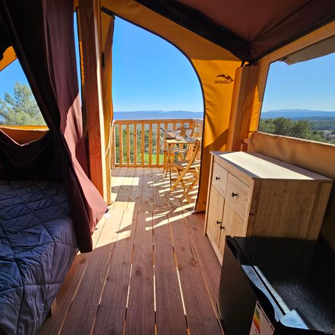 HÉBERGEMENT INSOLITE 2 personnes - Cabane "Sainte-Victoire" vue panoramique