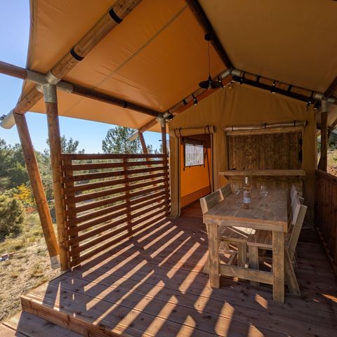Lodge 4 persone - Tenda safari in stile lodge