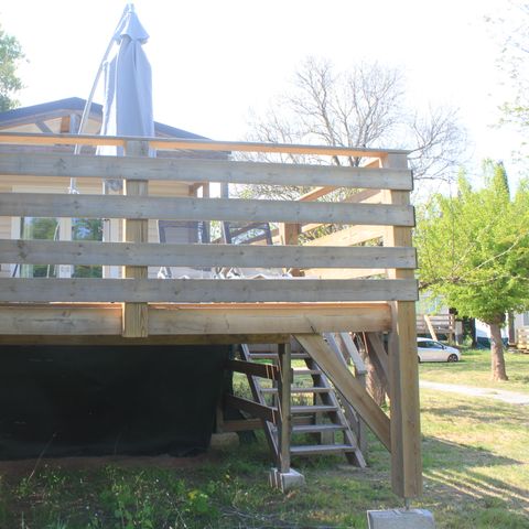 Stacaravan 4 personen - Comfort 24m² 2 slaapkamers