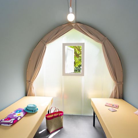 Tente en toile et en bois 4 personnes - Coco sweet 16m2