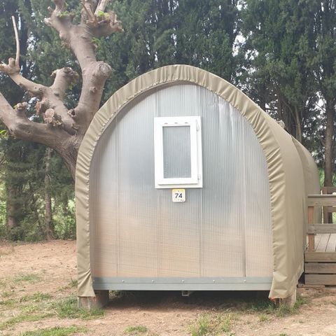 Tente en toile et en bois 4 personnes - Coco sweet 16m2