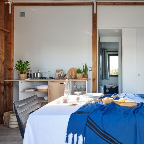 Mobilheim 4 Personen - Tithome Holz (ohne Bad)