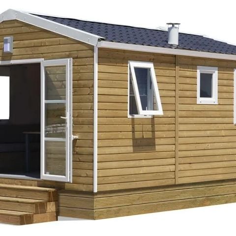 Stacaravan 2 personen - 1 tweepersoonsslaapkamer