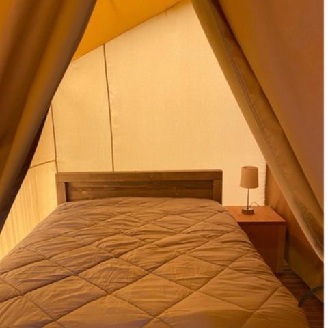 Tente en toile et en bois 4 personnes - Tente Safari