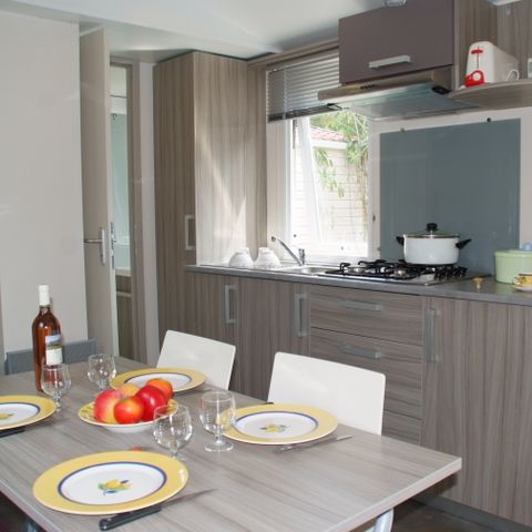 Mobilheim 4 Personen - 4 Plätze 2 Schlafzimmer (Riviera) (Klimaanlage)