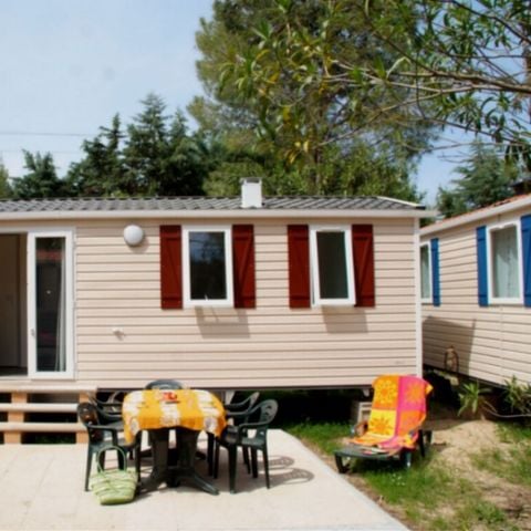 CASA MOBILE 4 persone - 4 posti letto 2 camere (Riviera) (aria condizionata)