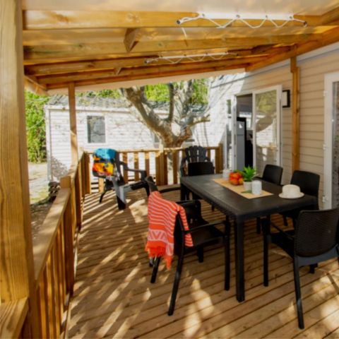 CASA MOBILE 6 persone - Accogliente cottage con 3 camere da letto per 6 persone (aria condizionata, Lv)
