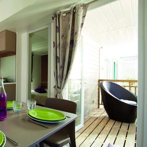 Mobilheim 6 personen - Cottage cosy 3 Zimmer 6 Plätze (Klimaanlage, Lv)