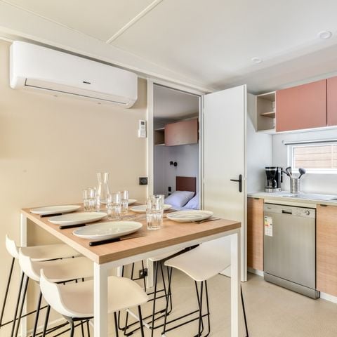 Casa mobile 4 persone - Casa mobile | Premium | 2 camere da letto | 4 persone | Terrazza Lounge | Aria condizionata | TV