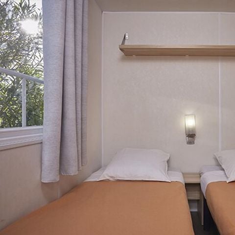 MOBILHOME 5 personas - Mobil-home | Confort | 2 Dormitorios | 5 Pers. | Terraza elevada | Aire acondicionado