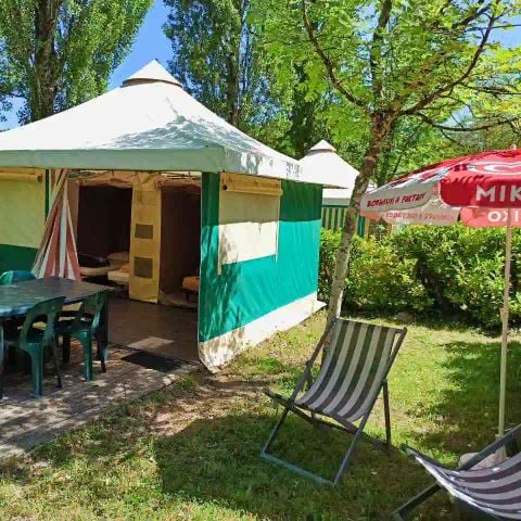 BUNGALOW IN TELA 4 persone - COMFORT (senza servizi igienici)