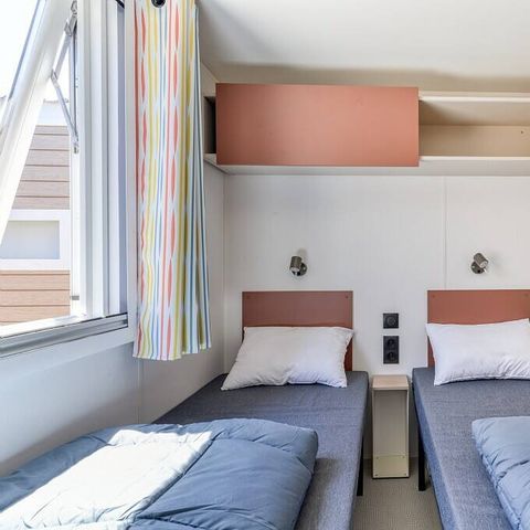 Mobilhome 6 personnes - Mobil-home | Premium | 3 Ch. | 6 Pers. | Terrasse Lounge | Clim. | TV