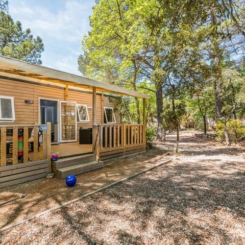 Mobile home 6 persons - Premium Exclusive | 3 Bedrooms | 6 Pers | Raised terrace | 1 Bathroom | Air conditioning | TV
