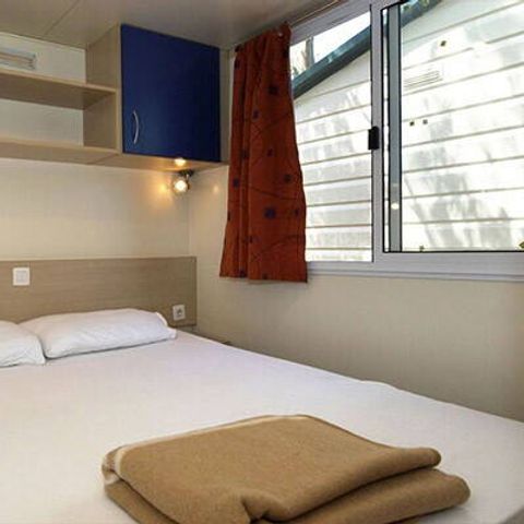 Mobilhome 6 personas - Mobil-home | Clásico | 3 Dormitorios | 6 Pers. | Terraza elevada | Aire acondicionado.