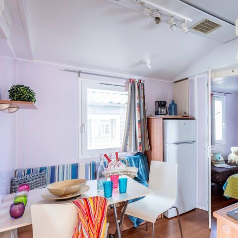 BUNGALOW 4 personnes - Mobil-home | Comfort | 2 Ch. | 4 Pers. | Terrasse surélevée | Clim.