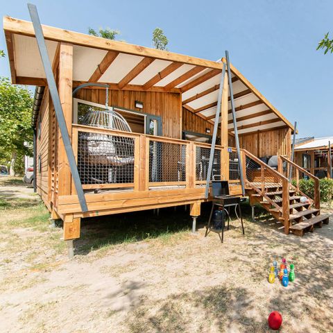 MOBILHOME 6 personas - Chalet | Ultimate Plus | 3 Dormitorios | 6 Pers | Aire acondicionado | TV