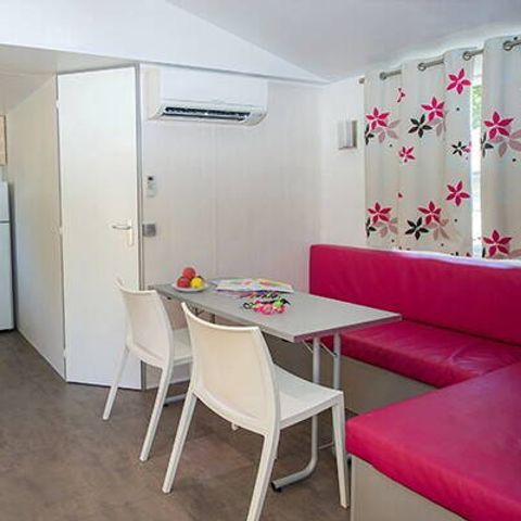 Stacaravan 4 personen - Mobile-home | Comfort | 2 Slaapkamers | 4 Pers. | Single terras | Air-con.