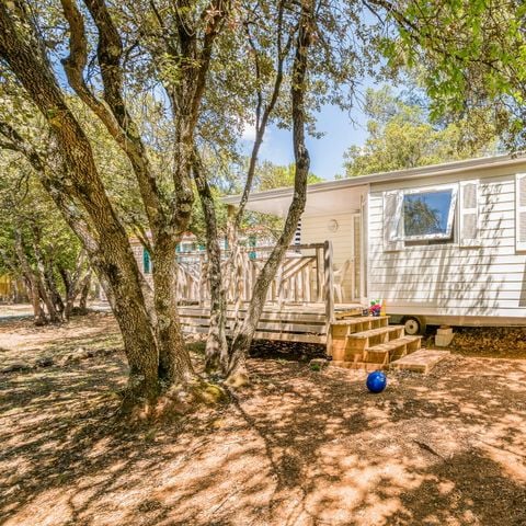 BUNGALOW 4 personnes - Mobil-home | Comfort | 2 Ch. | 4 Pers. | Terrasse simple | Clim.