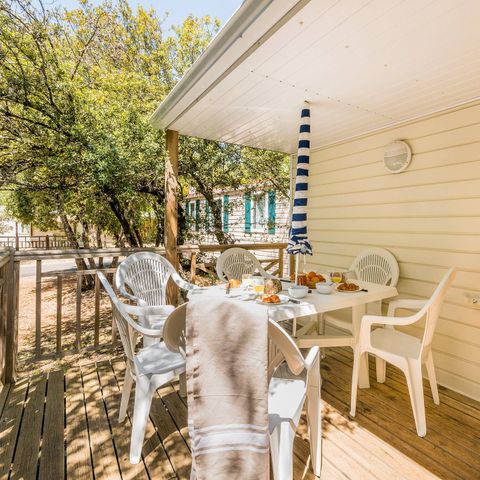 Mobilhome 4 personnes - Mobil-home | Comfort | 2 Ch. | 4 Pers. | Terrasse simple | Clim.