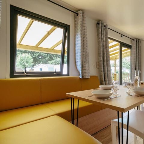 Mobilhome 6 personnes - Mobil-home | Premium | 3 Ch. | 6 Pers. | Terrasse surélevée | Clim.