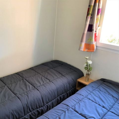 Stacaravan 4 personen - TRIGANO SYMPA 18 (2 volwassenen + 2 jonge kinderen)