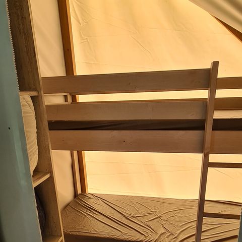 Glamping tent 4 persons - JUNIOR STYLE - Without sanitary facilities