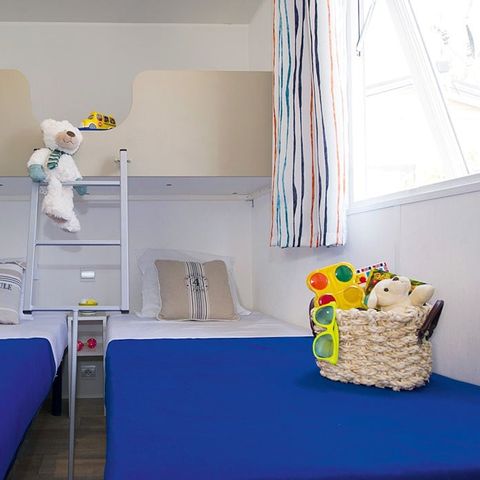 MOBILE HOME 4 people - Mobile-home | Comfort XL | 2 Bedrooms | 4 Pers. | Raised terrace | Air-con.