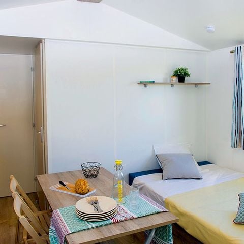 MOBILHOME 6 personnes - Comfort | 2 Ch. | 4/6 Pers. | Terrasse surélevée | Clim.
